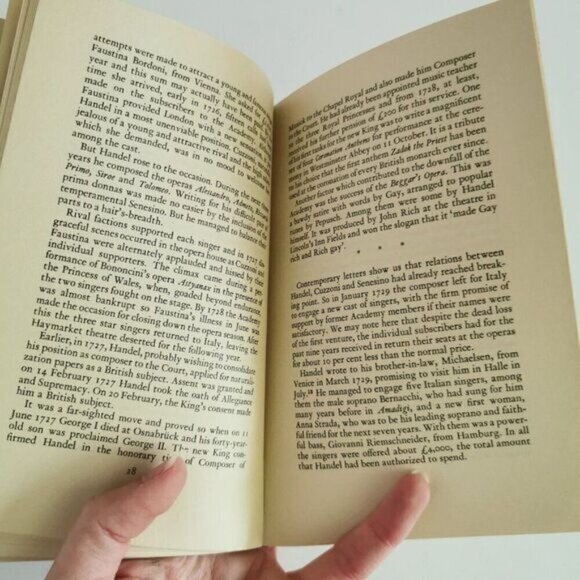 1963 Handel Biography, Boosey & Hawkes Classical Music Vintage Book - Picture 8 of 9